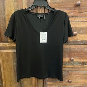 Theory Black Short Sleeve Tee NWOT
